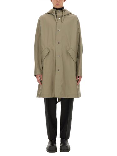 Jil sander parka with logo - jil sander - Modalova