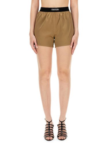 Tom ford satin shorts - tom ford - Modalova