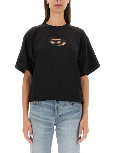 Diesel "t-buxt-crop-od" t-shirt - diesel - Modalova