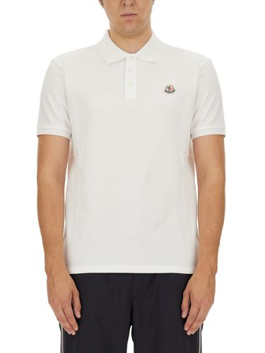 Moncler cotton polo - moncler - Modalova