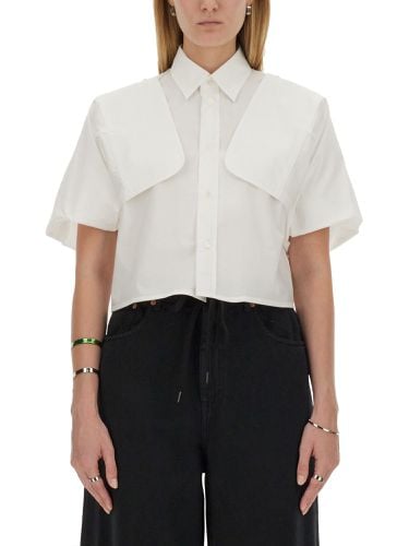 Mm6 maison margiela cotton shirt - mm6 maison margiela - Modalova