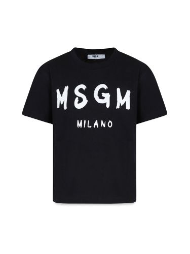 Msgm unisex jersey t-shirt - msgm - Modalova