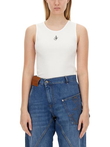 Top with logo embroidery - jw anderson - Modalova