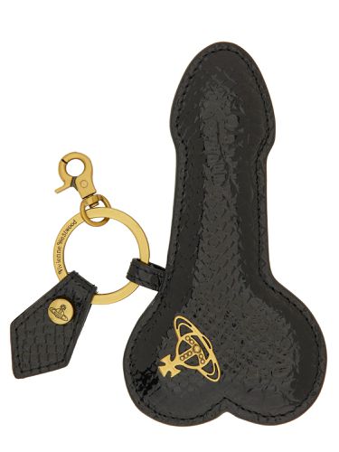 Vivienne westwood leather keychain - vivienne westwood - Modalova