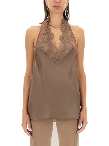 Saint laurent american neckline top - saint laurent - Modalova