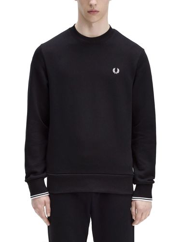 Sweatshirt with logo embroidery - fred perry - Modalova