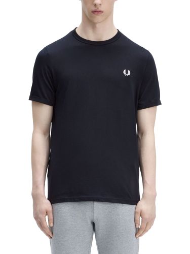 T-shirt with logo embroidery - fred perry - Modalova