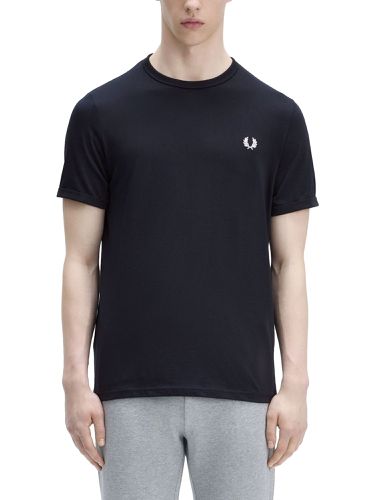 T-shirt with logo embroidery - fred perry - Modalova