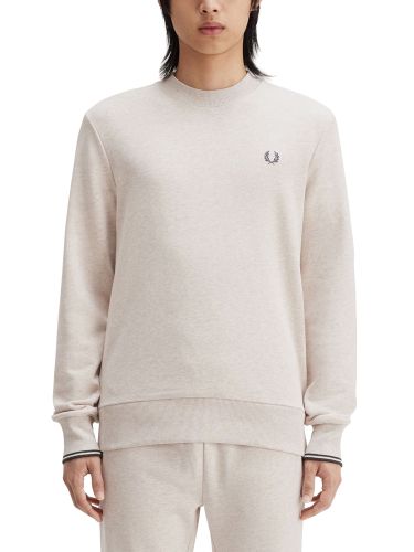 Sweatshirt with logo embroidery - fred perry - Modalova