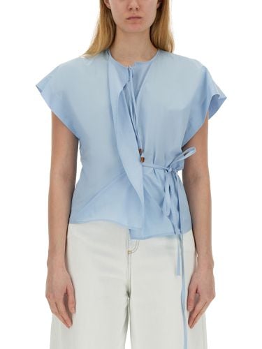 Alysi poplin blouse - alysi - Modalova