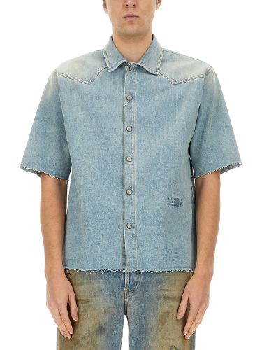 Mm6 maison margiela denim shirt - mm6 maison margiela - Modalova