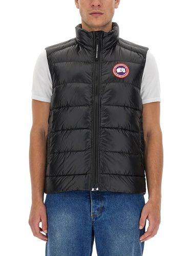 Down vest with logo patch - canada goose - Modalova