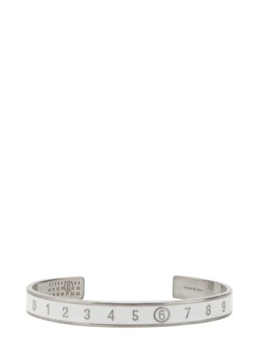 Mm6 maison margiela logo bracelet - mm6 maison margiela - Modalova