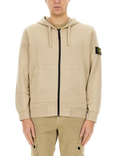 Stone island zip sweatshirt - stone island - Modalova