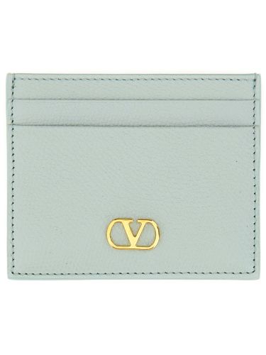 Vlogo signature" card holder - valentino garavani - Modalova