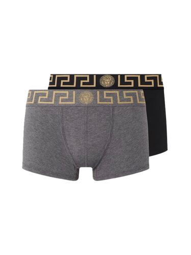 Pack of two boxer shorts with greek - versace - Modalova