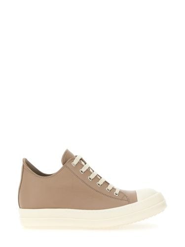 Rick owens leather sneaker - rick owens - Modalova