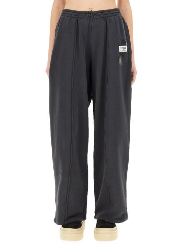 Plush jogging pants - mm6 maison margiela - Modalova