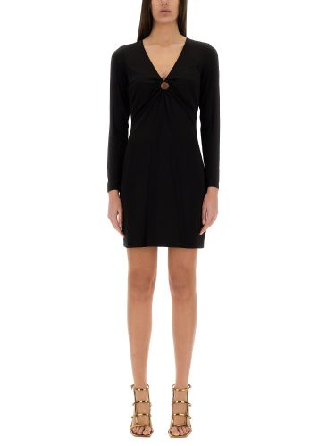 Jersey dress with drop opening - michael by michael kors - Modalova