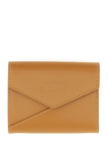 Wallet with logo - mm6 maison margiela - Modalova