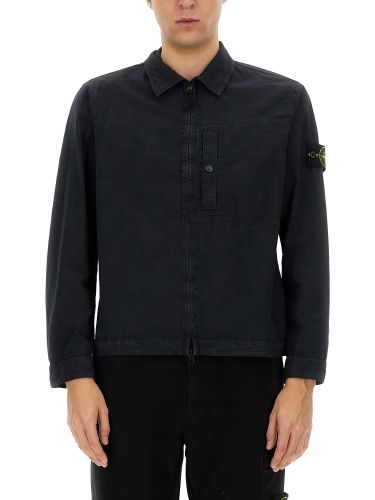 Stone island zippered shirt - stone island - Modalova