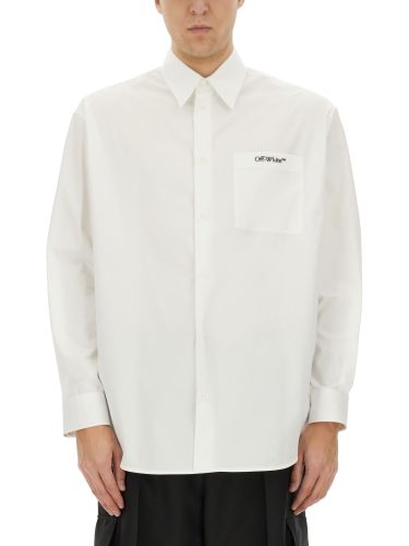 Off-white shirt with logo - off-white - Modalova