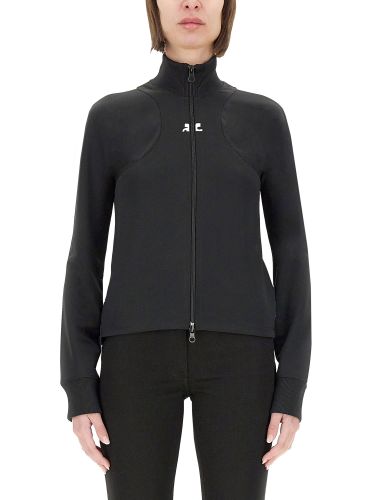 Courreges interlock scuba jacket - courreges - Modalova