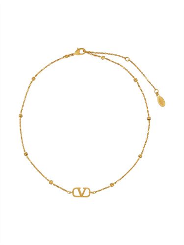 Signature mini vlogo necklace - valentino garavani - Modalova