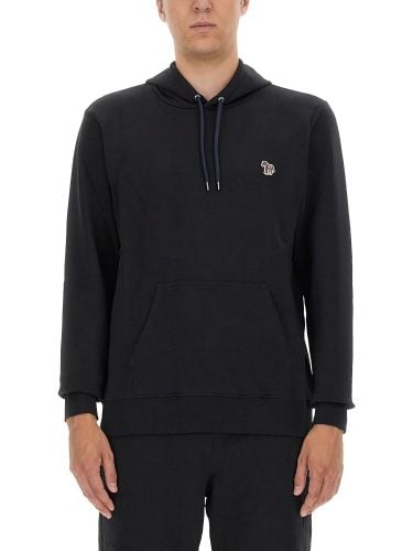 Sweatshirt with logo patch - ps by paul smith - Modalova