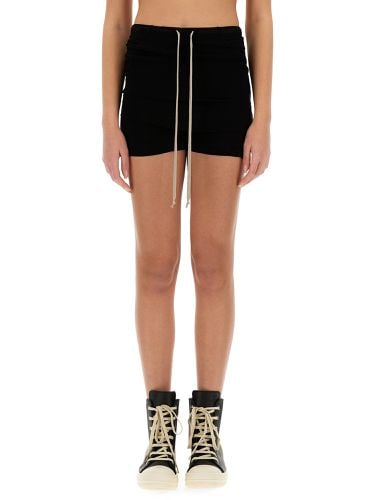 Rick owens shorts with elastic - rick owens - Modalova