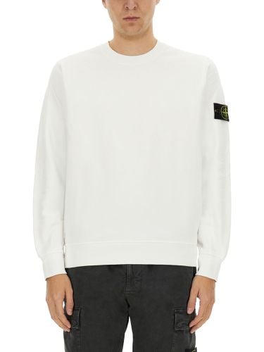 Stone island cotton sweatshirt - stone island - Modalova