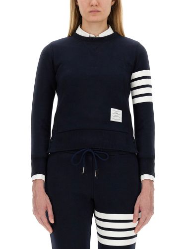 Thom browne 4 bar sweatshirt - thom browne - Modalova