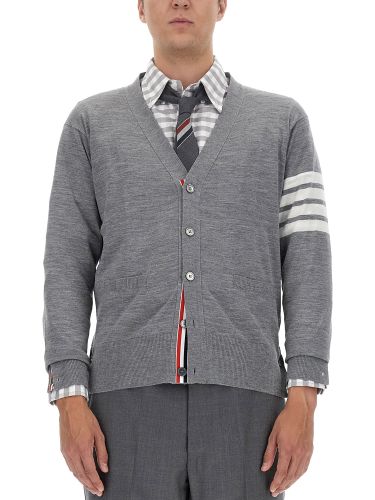 Thom browne 4-bar cardigan - thom browne - Modalova
