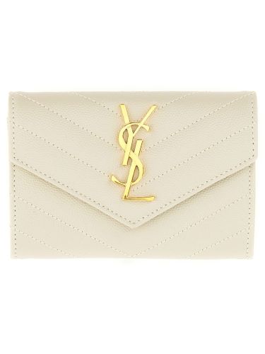 Wallet "envelope matelassé small cassandre" - saint laurent - Modalova