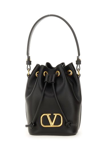 Vlogo singature" mini bucket bag - valentino garavani - Modalova