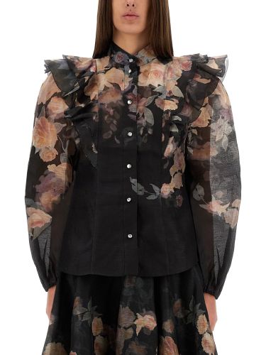 Blouse with ruffles "crush" - zimmermann - Modalova