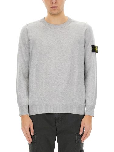 Stone island jersey with logo - stone island - Modalova