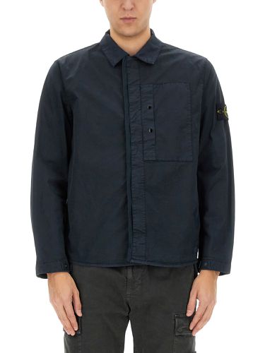 Stone island twill shirt - stone island - Modalova