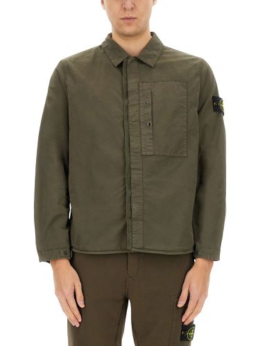 Stone island twill shirt - stone island - Modalova