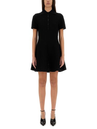 Monogram 72" jacquard polo style dress - givenchy - Modalova