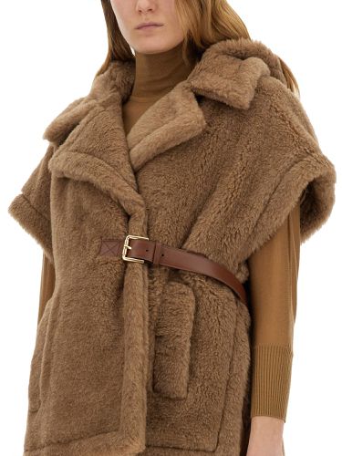 Max mara cape vest in teddy - max mara - Modalova