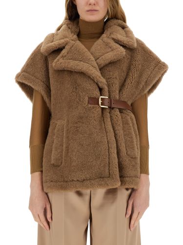 Max mara cape vest in teddy - max mara - Modalova