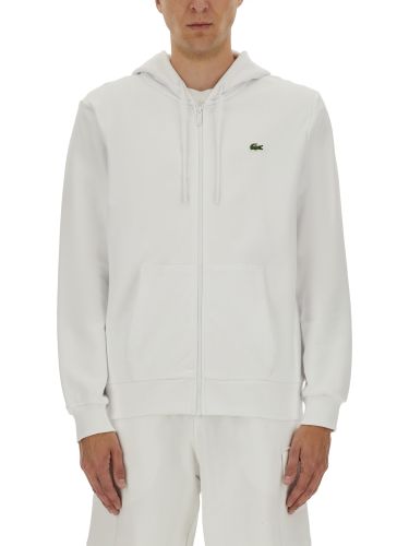 Lacoste zipper hoodie - lacoste - Modalova