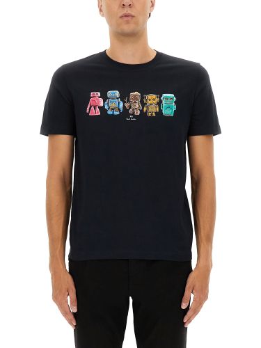 Robot print t-shirt - ps by paul smith - Modalova