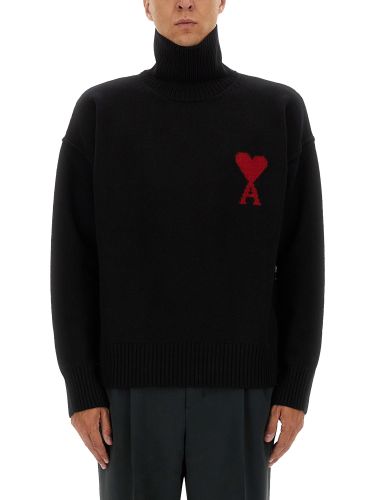 Ami paris turtleneck sweater - ami paris - Modalova