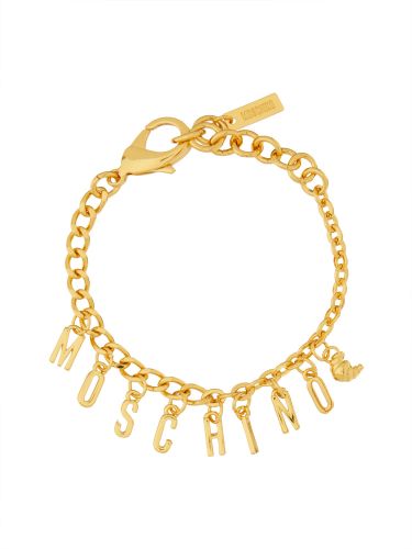 Moschino logo bracelet - moschino - Modalova