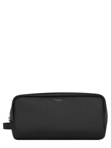 Saint laurent beauty case con logo - saint laurent - Modalova