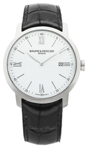 M0A10414 Classima Quartz (42mm) Dial Watch - Baume & Mercier - Modalova