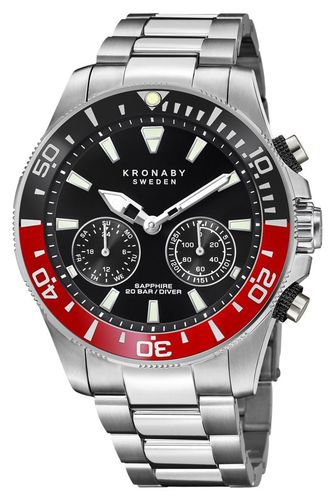 S3778/3 DIVER Hybrid Smartwatch (45.7mm) Dial Watch - Kronaby - Modalova