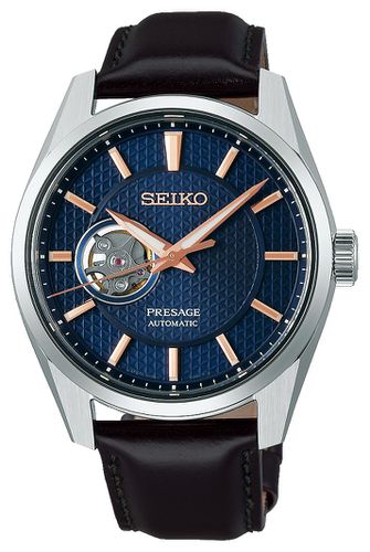 SPB311J1 Presage Sharp Edged Series Leather Strap Watch - Seiko - Modalova